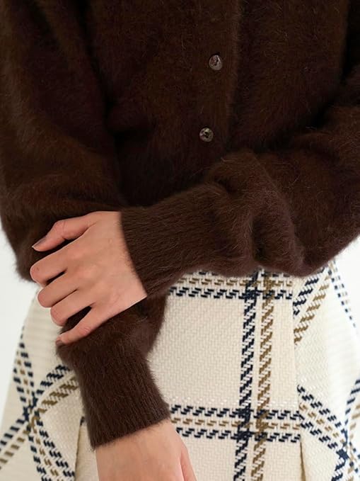 Amazon | [スナイデル] フォックスファーショートカーデ SWNT254094